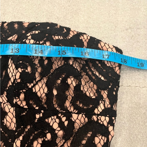 [12]J Crew Sheath Black Lace Strapless Pencil Dress - Picture 3 of 9